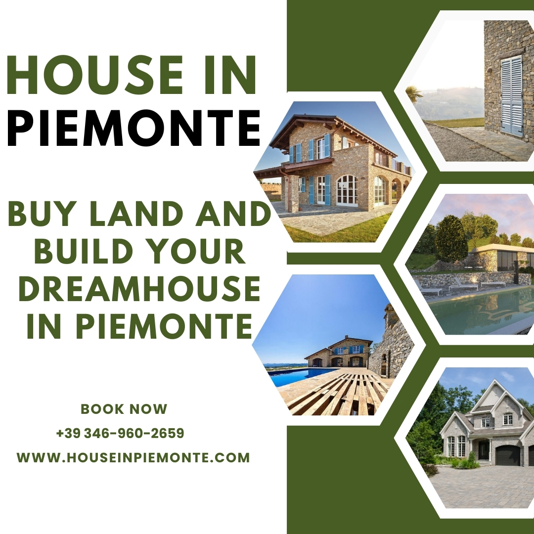Buy Land and Build Your Dreamhouse in Piemonte